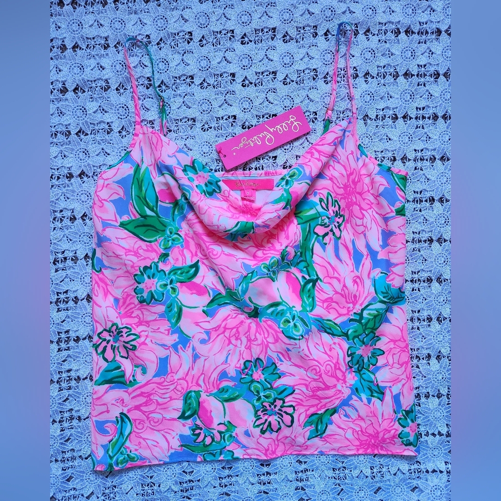 Lilly Pulitzer "Try Your Zest" Bobbie top